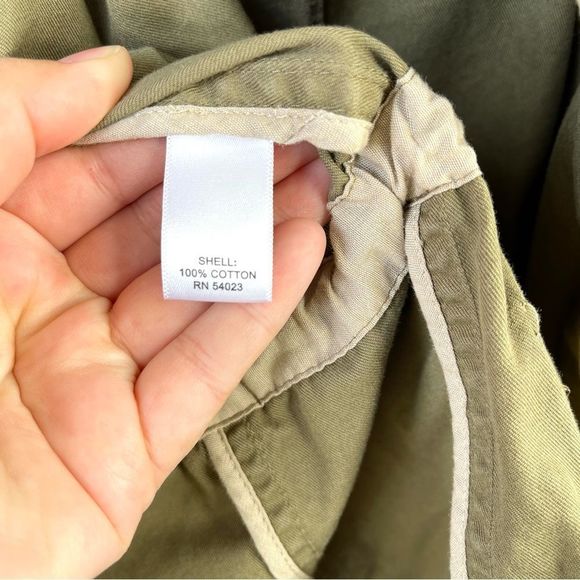 Banana Republic Utility Military Olive Green Coat Size Small - Picture 9 of 11